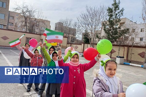 طنین زنگ انقلاب در مدارس شهرستان شهریار 