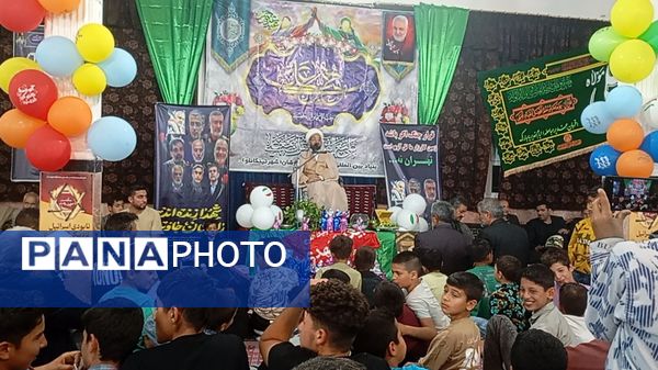 مراسم عید غدیرخم در مسجد جامع شهر تیتکانلو 