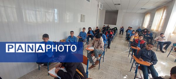 برگزاری امتحانات نوبت اول دبیرستان مرحوم اسماعیلی