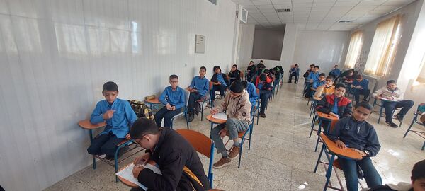 برگزاری امتحانات نوبت اول دبیرستان مرحوم اسماعیلی
