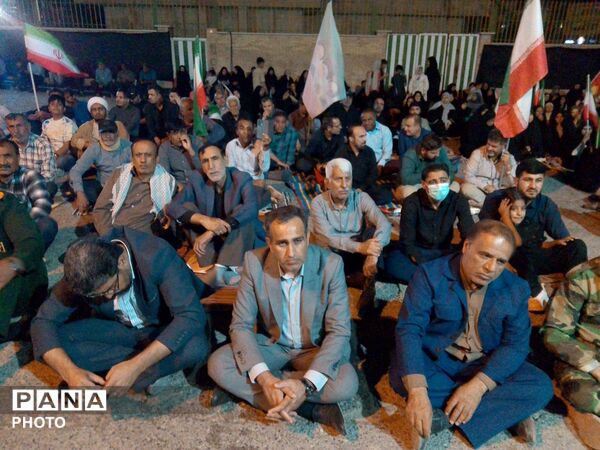 موج ۶۱ حماسه حضور مردم همیشه در صحنه حاضر شهرستان کهنوج 