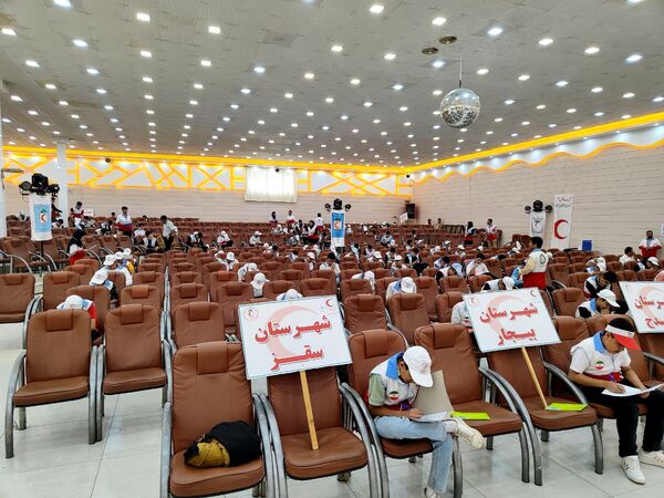 برگزاری دوازدهمین دوره المپیاد دادرس هلال احمر کردستان