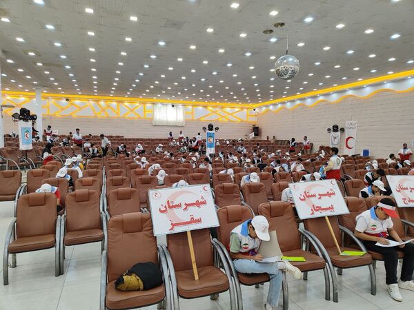 برگزاری دوازدهمین دوره المپیاد دادرس هلال احمر کردستان