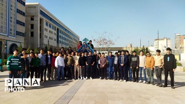 گذری بر اردوی زیارتی حرم مطهر رضوی دبیرستان شاهد ابوذر غفاری نیشابور 