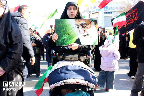 خروشِ عاشقان همدانی در چهلمین سالگرد شهادت رهبر