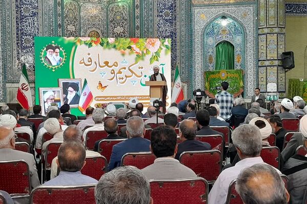 آیین تکریم و معارفه امام جمعه ورامین
