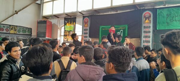  مراسم عزاداری وفات حضرت ام البنین در هنرستان محمودیه خیامی 11