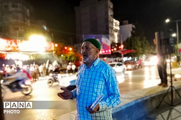 اجتماع مردمان نیشابوری در میدان آزادی