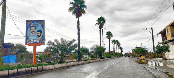 بارش باران فاریاب را شست و هوای غبار آلود پاک شد