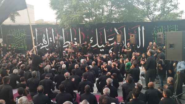 مراسم عزاداری عصر عاشورا در خلیل آباد 