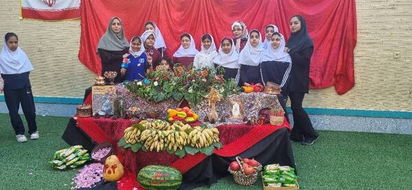 «جشن یلدا» در دبستان مریم  
