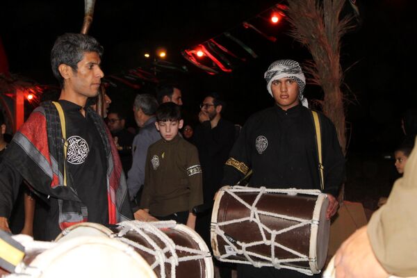 تئاتر دلدادگی در مکان سلسله الذهب نیشابور در شب هفتم محرم 