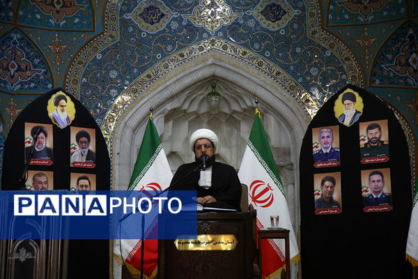 مراسم هفتم شهدای خدمت با حضور سرپرست ریاست جمهوری در قم