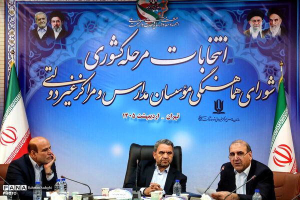 انتخابات مرحله کشوری شورای هماهنگی موسسان مدارس غیر دولتی