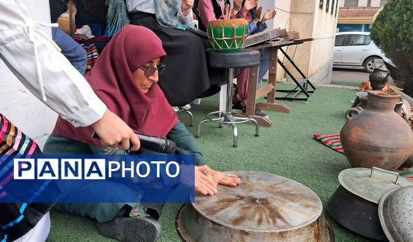 طلوع فرهنگ مازندران در دبیرستان شهید بهداشت قائمشهر