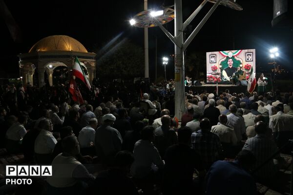 گرامیداشت شهید محمدمهدی رضایی در میدان حج شهرستان یزد