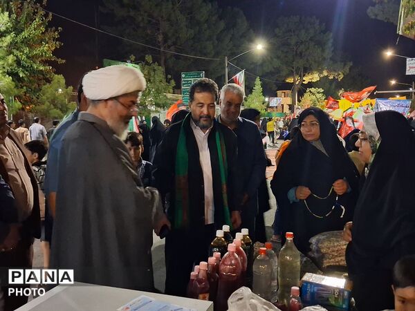 ۲۰۸ مین شب از تجمعات شبانه در کاشمر 