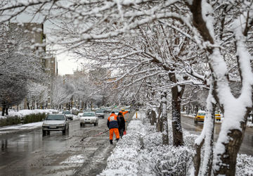 ادامه فعالیت سامانه بارشی در کشور / بارش برف و باران در برخی استان‌ها