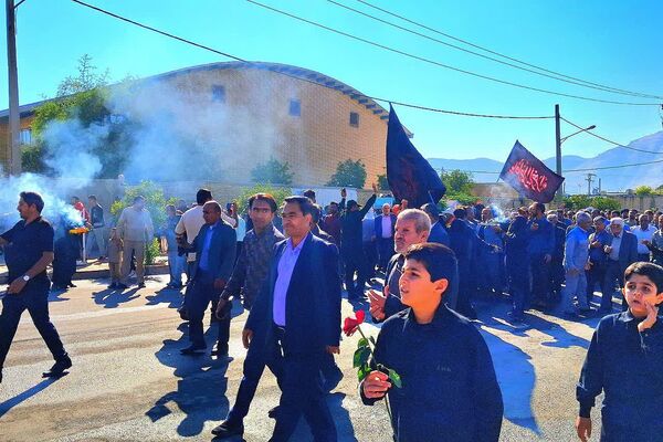 استقبال باشکوه از پیکر۶ شهید گمنام در شهرستان باشت