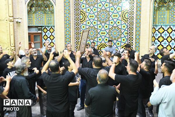 عطر عزاداری دهه اول محرم در حرم حضرت عبدالعظیم حسنی علیه‌السلام شهرری 
