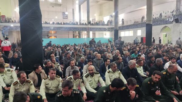 گرامیداشت شهدای‌خدمت در مسجد جامع شهرستان قروه
