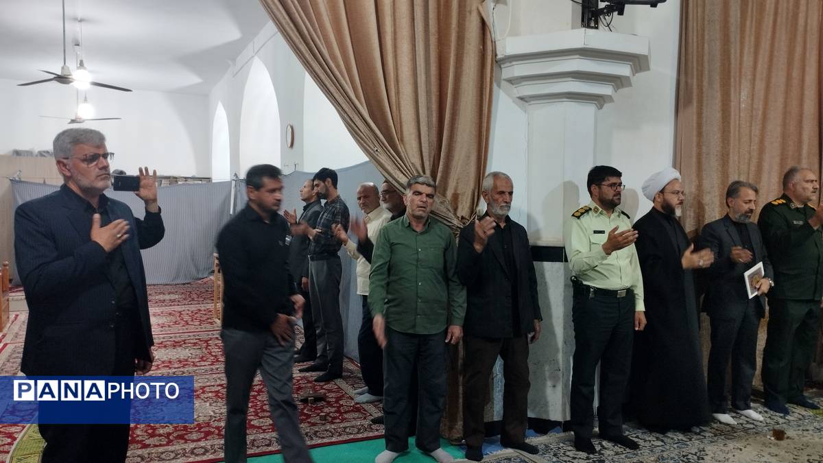 مراسم ترحیم شهید آیت الله رئیسی و همراهانشان در خلیل‌آباد