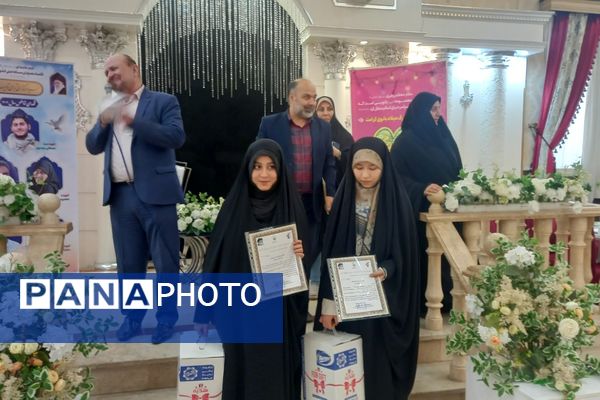 برگزاری جشن میلاد بانوی کرامت در هتل سامان شهرستان قرچک 