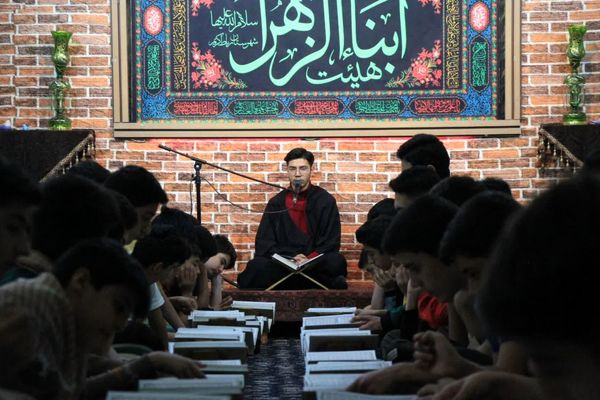 مراسم اعتکاف در مسجد سیدالشهداء رباط‌کریم