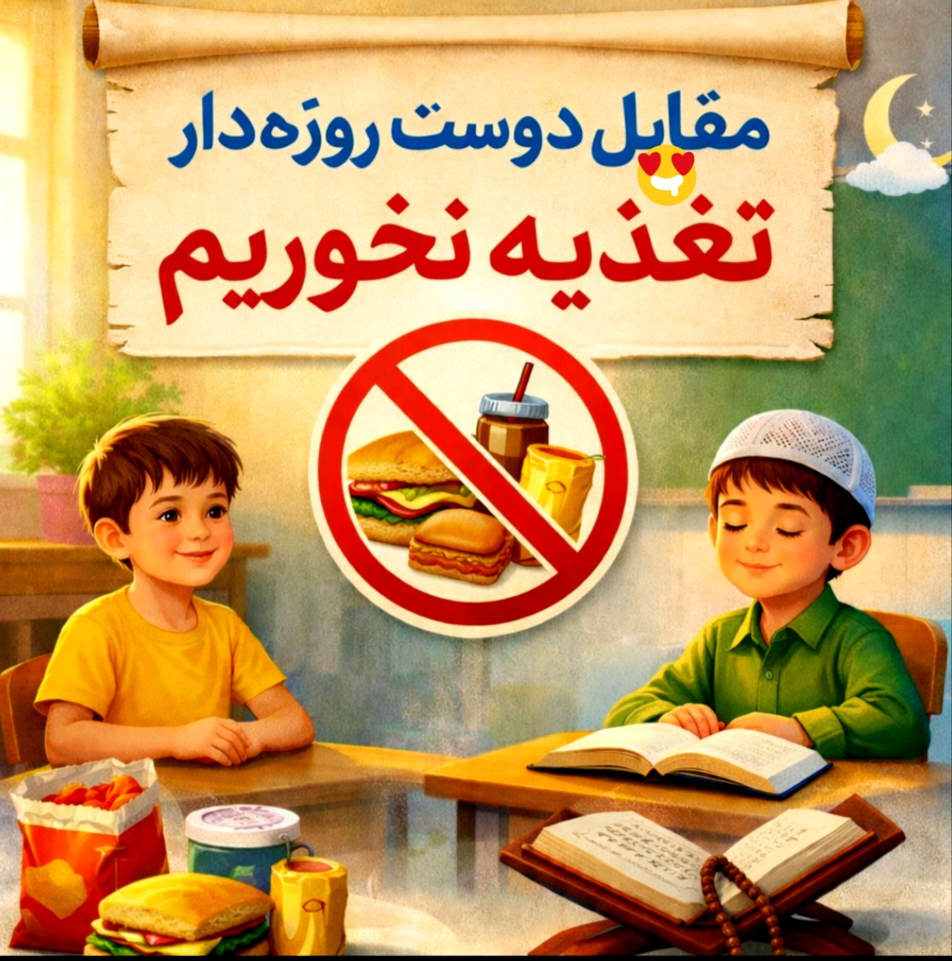 لزوم رعایت شئونات رفتاری در برخورد با دانش‌آموزان روزه‌دار