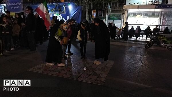 موکب محبان مهدی میزبان کودکان نیشابوری 