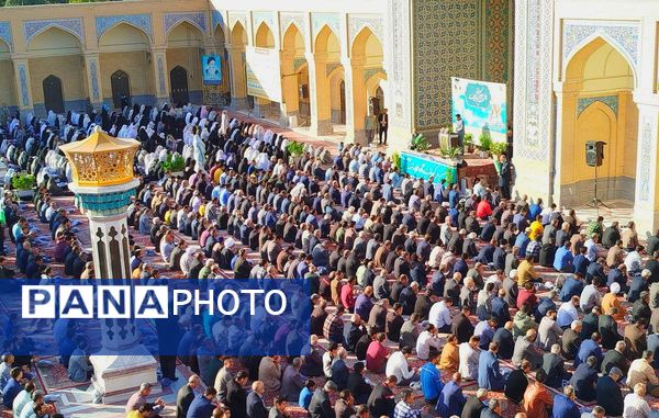 نماز عید فطر ۱۰ هزار نفری در کاشمر 