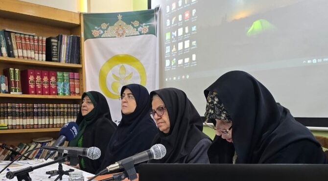 مراسم یادبود همسر شهید‌خرازی برگزار شد