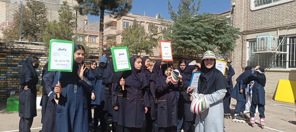 المپیاد ورزشی در دبیرستان کوثر فرهنگیان