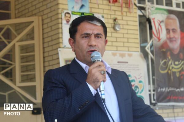 «زنگ مهر» در مدارس چاروسا به صدا درآمد