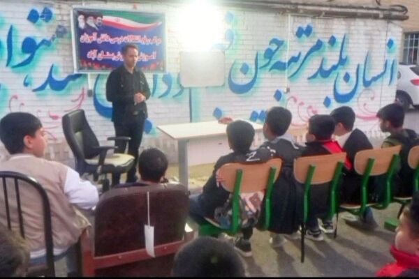برپایی موکب رفع اشکال درسی در ایام طلایی اردیبهشت 