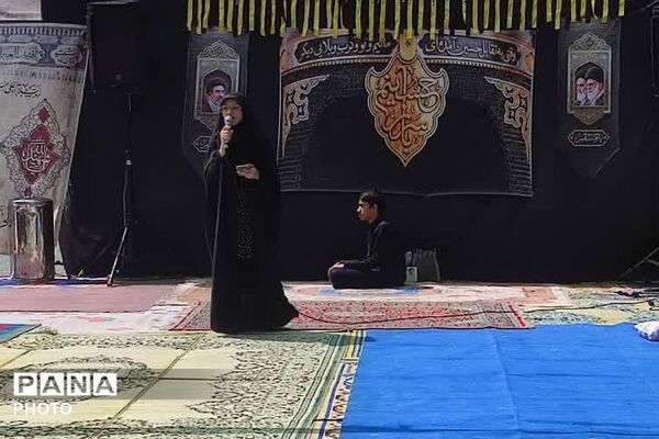 برپایی موکب توسط مدارس ناحیه دو شهرری به مناسبت اربعین حسینی 