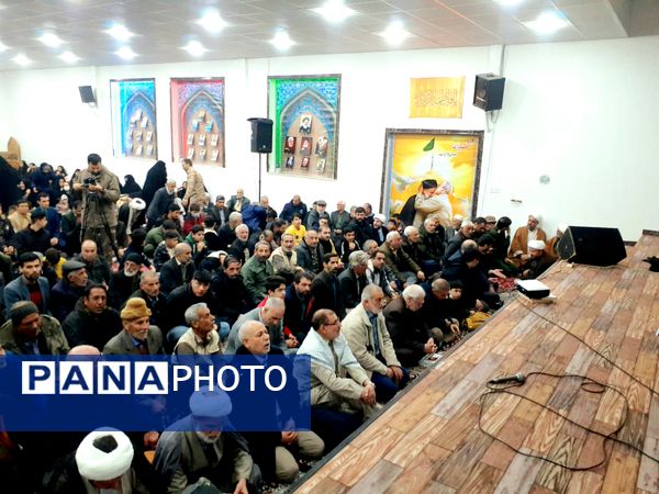 مراسم پنجمین سالگرد شهادت سردار سلیمانی در ناحیه سپاه سملقان