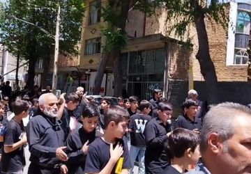 برگزاری سوگواره‌ی احلی من العسل با حضور جوانان و نوجوانان شهرستان فریدونشهر 