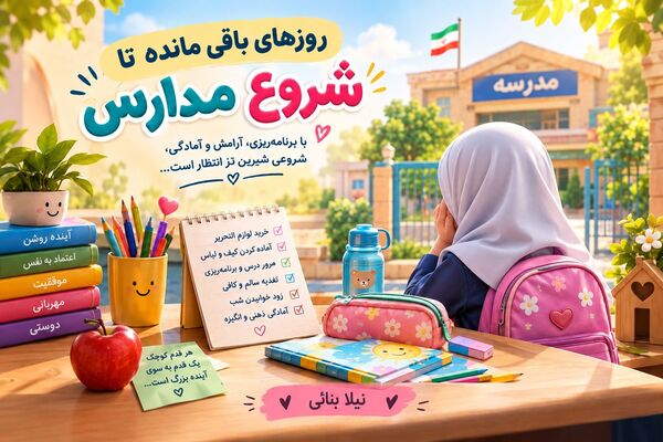 شمارش معکوس برای آغاز مدارس؛ دانش‌آموزان آماده شوند