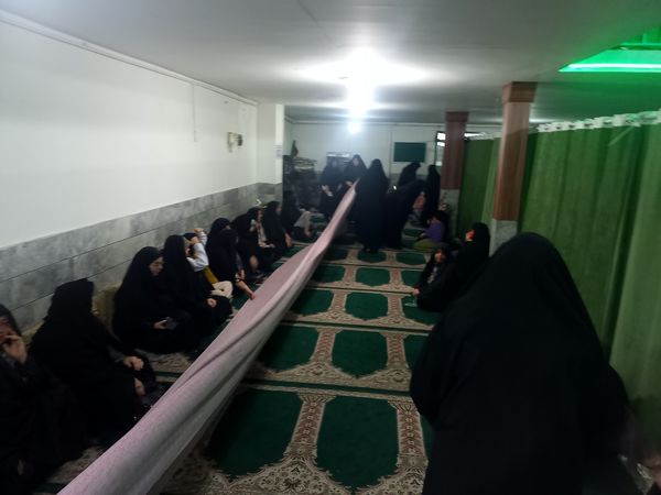 سوگواری شهادت هفتمین نور امامت در آشخانه