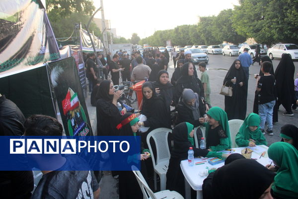 پیاده‌روی جاماندگان اربعین حسینی در بوشهر