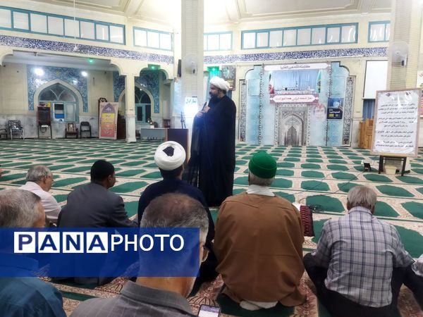 حضور نماینده مردم ترشیز در مجلس شورای اسلامی در مسجد جامع بردسکن