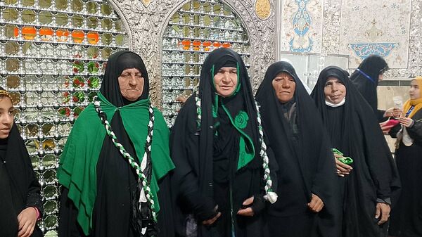 کاروان زیارتی دختران حضرت زهرا (س) در مشهد مقدس 