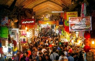 بازار ایام عید امسال در آرامش کامل است