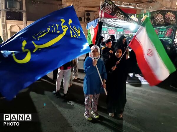 هم‌صدایی مردم فردیس در سوگ رهبر شهید و محکومیت حملات تروریستی