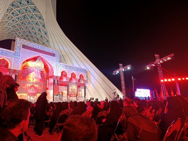 برگزاری برنامه «محرم شهر» در میدان آزادی تهران