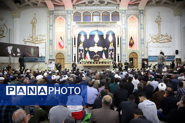 مراسم بزرگداشت شهدای خدمت در حرم حضرت معصومه(س)