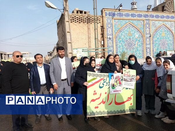 تجدید بیعت مردم بهبهان با انقلاب اسلامی در حماسه ۹ دی