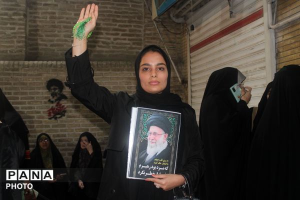 از قلب نیشابور تا وسعت ایران،اجتماع با شکوه مردم جان فدا