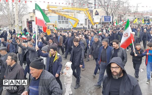 راهپیمایی پرشکوه روز قدس در اسدآباد